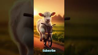 Baby Cow Race to save his mother #AIshorts #AIBite #GeneratedByAI #AiGeneratedvideos #shortAIvideos