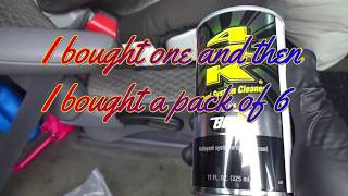 What I use to clean my car fuel Injectors / BG 44k Fuel System Cleaner