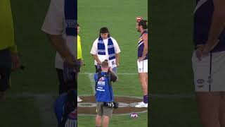 Srey almost put that coin through the roof 😂  #footy #afl #marmalade #srey