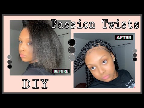 DIY:Passion Twists Tutorial 🤍