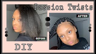 DIY:Passion Twists Tutorial 🤍
