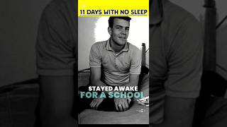 THIS MAN DIDN'T SLEEP FOR 11 DAYS | #didyouknow #crazyfacts #shockingfacts #mindblown