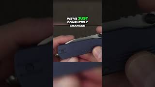 Knife Makeover  Amazing Two Tone Design Revealed!  #edcknife #edcgear #edc Vosteed Vombat