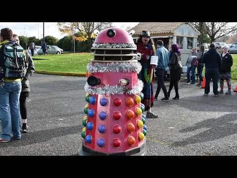 Pink Dalek at GeekCraft Expo