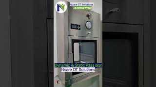 Static & Dynamic Pass Boxes for Contamination Control - Ncare OT Solutions, Cleanroom Solutions