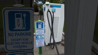 The next morning. Charging up before headed out. #chargingev #chevybolt #evroadtrip #pluginelectric