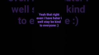 like my cousin she hate me (but i just want  be nice to her)