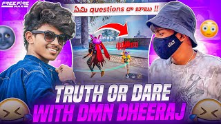 Truth Or Dare 🤯 With Dmn Dheeraj 🤣 Finally Dheeraj Face & Girl friend Revealed? 😂