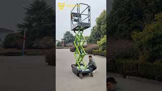 6m Hand Push Scissor Lift | HEDAO