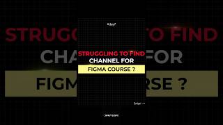 Learn Figma From This Channels #figmacourse#shorts#channels