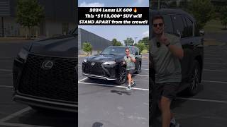 Five Reasons the 2024 Lexus LX 600 is for the SUV Owner Who *Wants* to Stand Out in a Crowd!