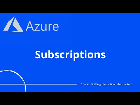 Azure #2 - Subscriptions | Azure Tutorial