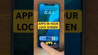 OPEN APPS RIGHT FROM YOUR LOCK SCREEN WITH IOS18 #ios18 #iphonetricks #ios18feature #iphone