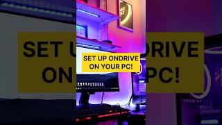 How to set up one drive on your PC! #pctipsandtricks #onedrive #shorts