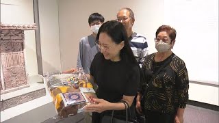 「世界遺産大シルクロード展」の来場者が1万人に　中国27か所の博物館や研究機関が所蔵するシルクロードの資料など約200点