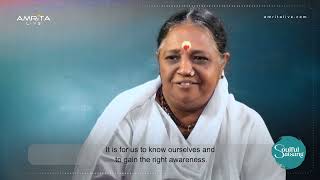 What is Drishti Dosham or Faulty Vision?| Episode:31| Soulful Satsang |Amma | Amrita Live |OTT