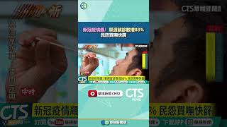 新冠疫情飆！　單週就診數增88%　民怨買嘸快篩｜華視新聞 20250527 #shorts @CtsTw