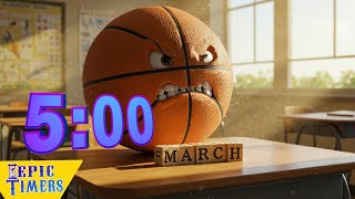 5 Minute March Madness Timer Bomb with music