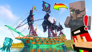 海賊船がやってきた！🏴‍☠️🦑🏴‍☠️【マインクラフト/まいくら】Part75