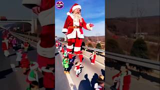 Santa Claus is coming to town😱🎅🎄 #santa #santaclaus #shorts #short #shortvideo