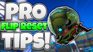 The SECRETS Pro's Don't Tell You ABOUT Flip Resets! Rocket League Flip Reset Tutorial! (PART 2)