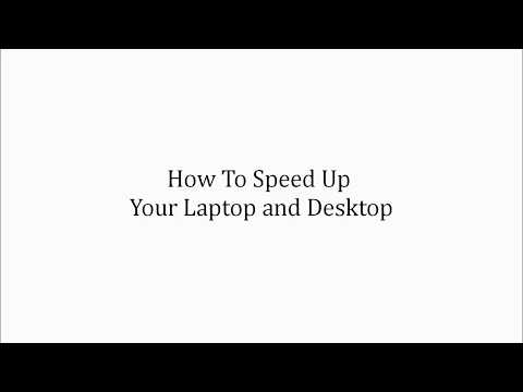How To Speed Up Your Laptop and Desktop Easily | Computer Speed Boost | TutorialEver
