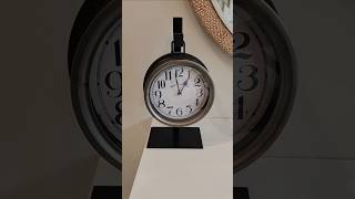 Mercana Vintage Metal Table Taxz Desk Clock, 16" x 8" x 5" |QUICK REVIEW|