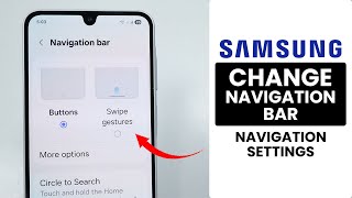 How to Change Navigation Bar/Buttons on Any Samsung Phone