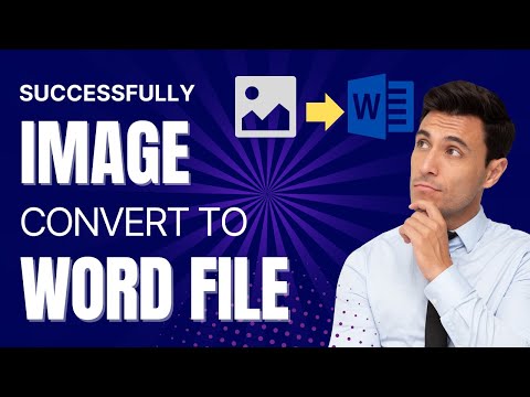 Successfully Convert Image to Word file | MS Office