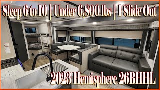 Great Family Camper! 2023 Salem Hemisphere 26BHHL Travel Trailer by Forestriver at Couchs RV Nation