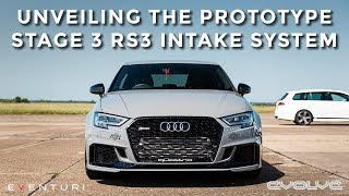 Testing the new prototype STAGE 3 INTAKE for the RS3 at VMAX