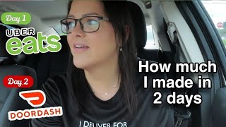 DoorDash vs UberEats / Is delivering on 1 app worth it?