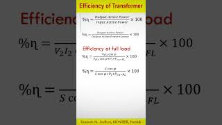 Efficiency of Transformer PART 01