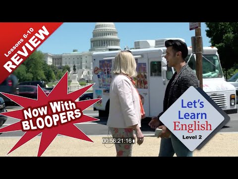 Let's learn English | Level 2 | Lessons 6-10: REVIEW