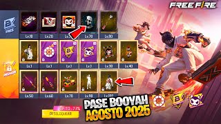 Analyzing the August 2025 BOOYAH Pass *Full* Is it worth it? FREE FIRE NEWS