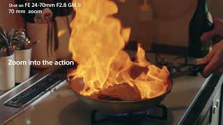 Lenses for cooking vlogs | Vlog camera ZV-E1