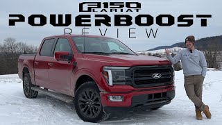 Here's All The Features On NEW The F-150 Lariat Powerboost!