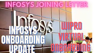 Infosys onboarding update 2022 |Infosys offer letter news |Wipro virtual onboarding update|Wipro