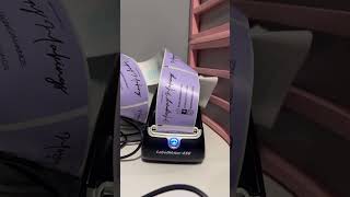 Obsessed with label printing - saves so much time! #labelmaker #dymo450