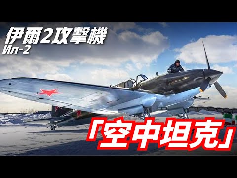 【伊爾2攻擊機】蘇聯的空中坦克，就是耐揍，即使被打的千瘡百孔，也能安全迫降！