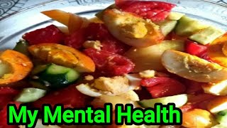My Mental Health Eggs Vegetables Salad