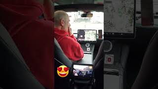 TESLA 8,2" Rear Display for Model 3/Y by Hansshow #hansshow