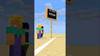 HELP Herobrine To Speed Up And Win The Top Speed With Friends #friendship #shorts #trending #anime