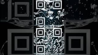 Liquid QR code Art #qrcode
