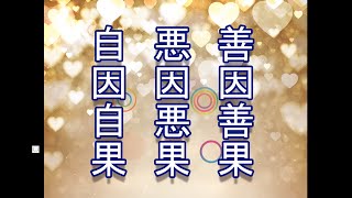 善因善果　悪因悪果　自因自果【はるチャンネル】