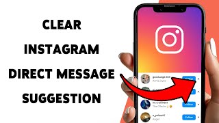 How To Clear Instagram Direct Message Suggestion | Delete Instagram Message Suggestions 2025