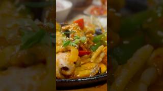 What Happens When Korean Beer Meets Sizzling Seafood? 🍺🔥🦐 #shortsvideo #shorts