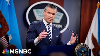 LIVE: Hegseth holds press conference at the Pentagon
