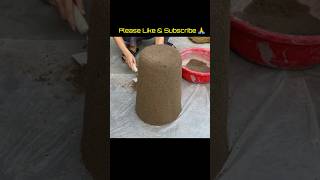 Simple Big Pot #art #trending #viral #diy #shorts #youtubeshorts  #cementing #cement