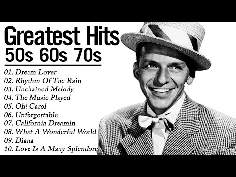 Carpenters, Engelbert, Matt Monro, Frank Sinatra, Roy Orbison, Paul Anka 🎶 Greatest Hits 50s 60s 70s